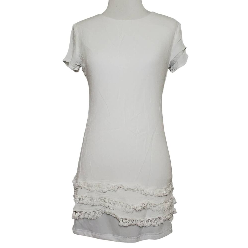 Lulus White Dress SZ XS